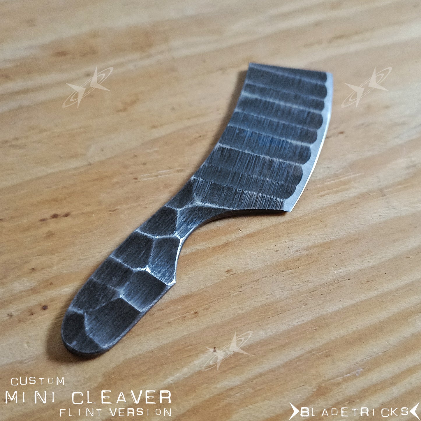 BLADETRICKS CUSTOM MINI CLEAVER, FLINT VERSION