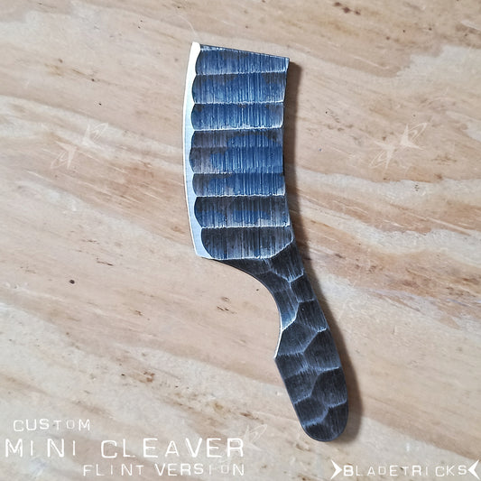 BLADETRICKS CUSTOM MINI CLEAVER, FLINT VERSION