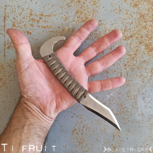 BLADETRICKS TI FRUIT KNIFE, GEN 2