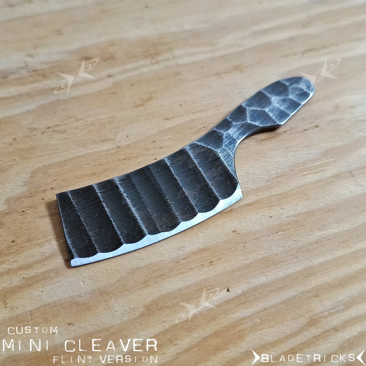 BLADETRICKS CUSTOM MINI CLEAVER, FLINT VERSION