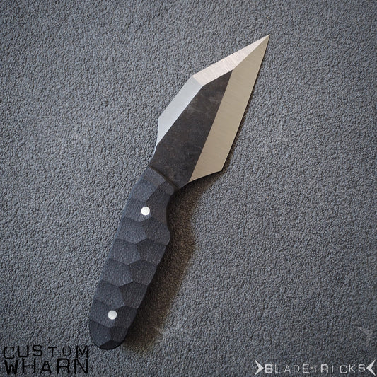 BLADETRICKS CUSTOM WHARN, BLACK G10