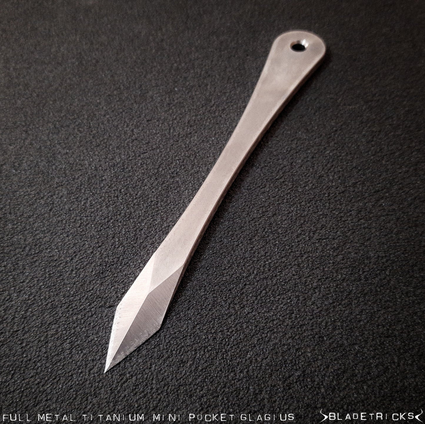 BLADETRICKS TITANIUM MINI POCKET GLADIUS, FULL METAL