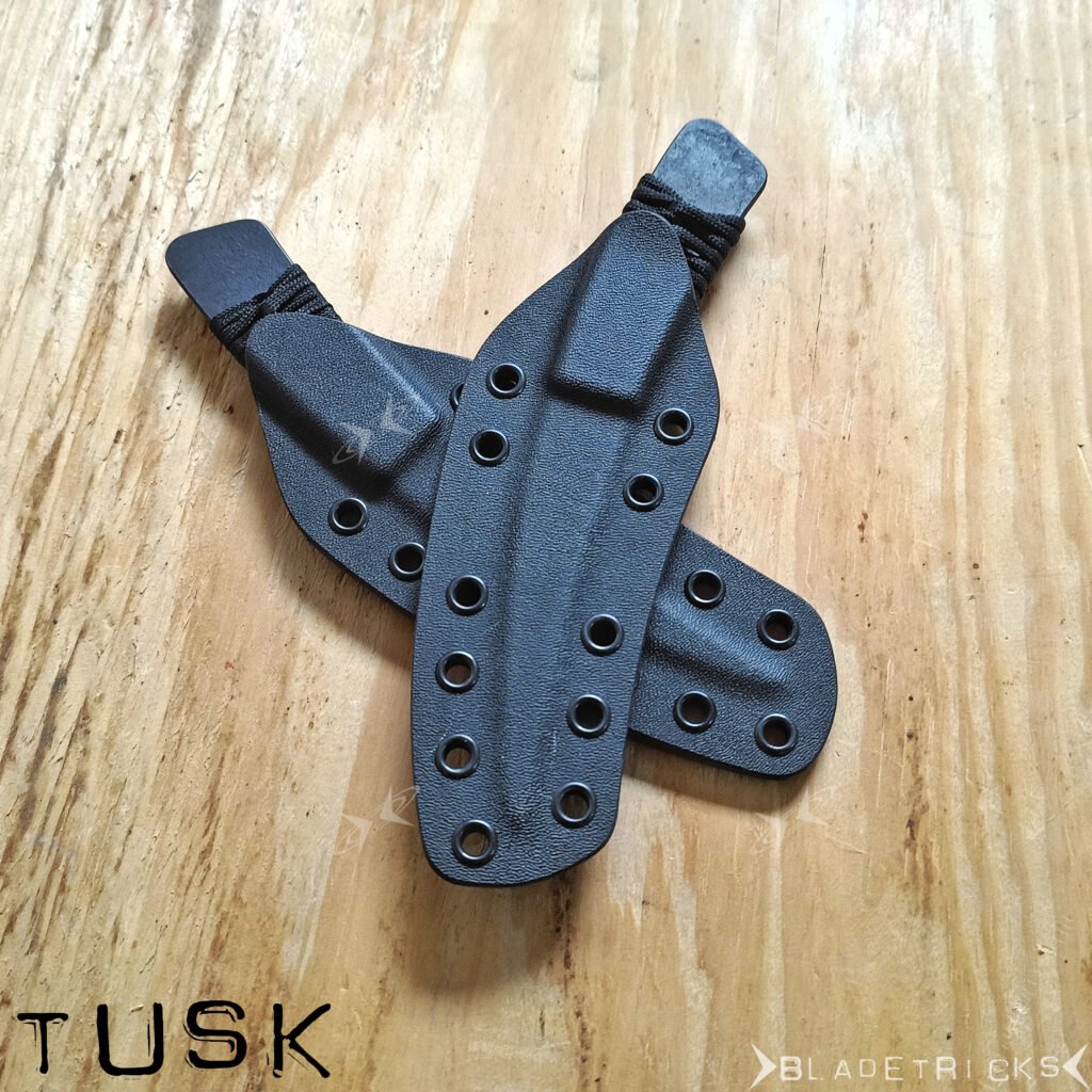 Bladetricks Tusk pikal reverse grip knife kydex sheath