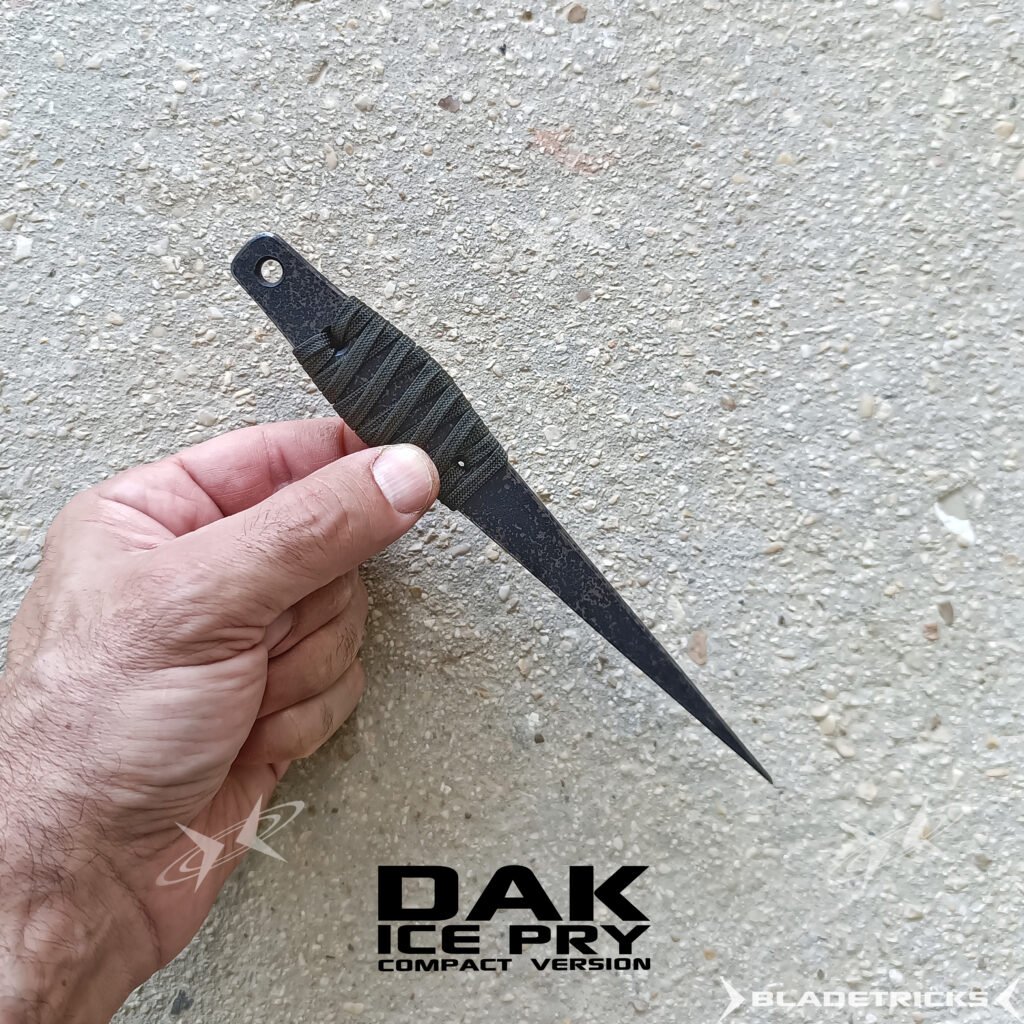 reverse grip ice pick