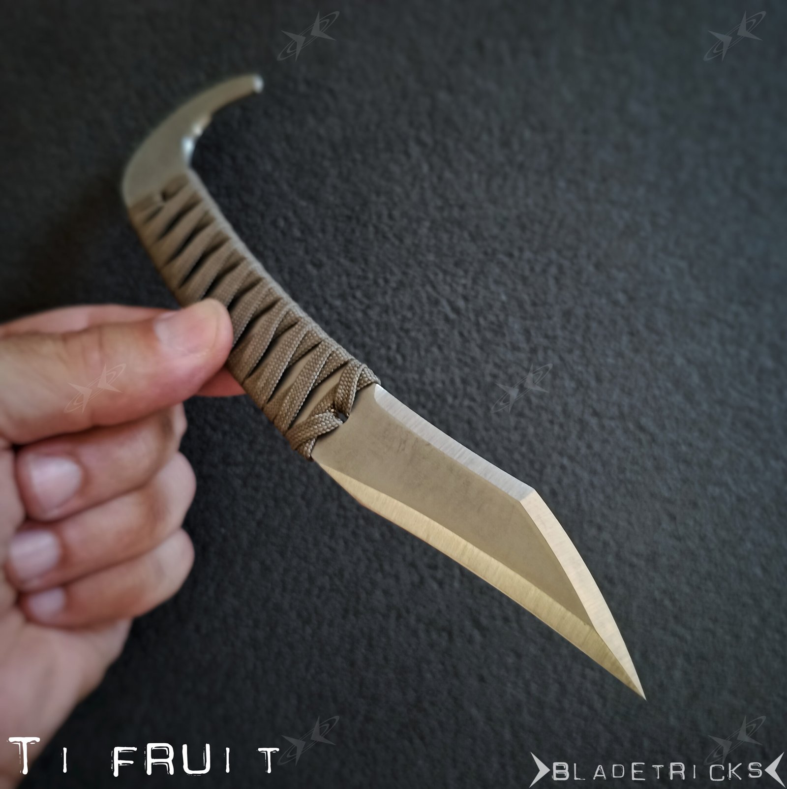 Bladetricks Pikal Ti Fruit Knife Fast Draw