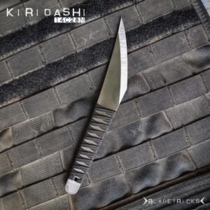 custom edc kiridashi 14c28n steel