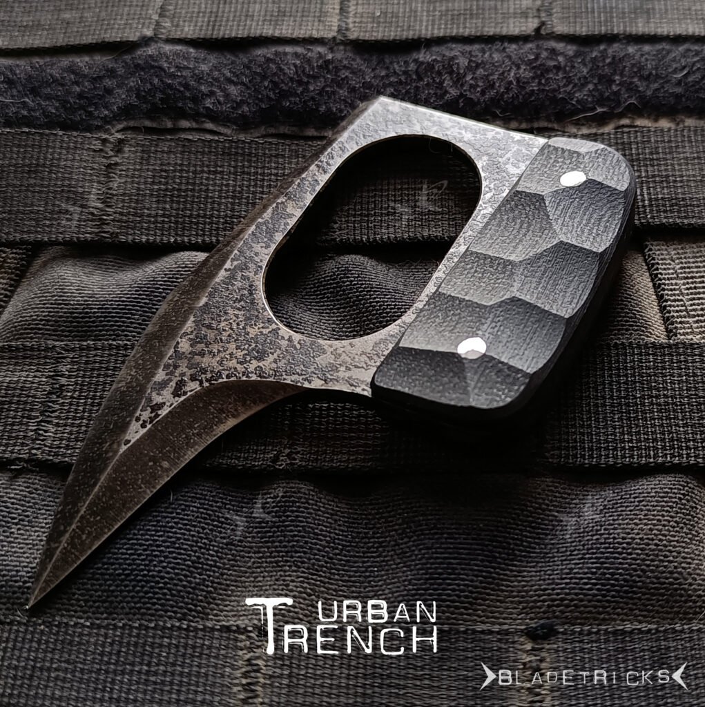 Pikal edge up custom Urban Trench knife