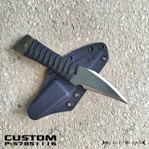 Knife maker AN Nash double edge Pikal knife 14c28n steel