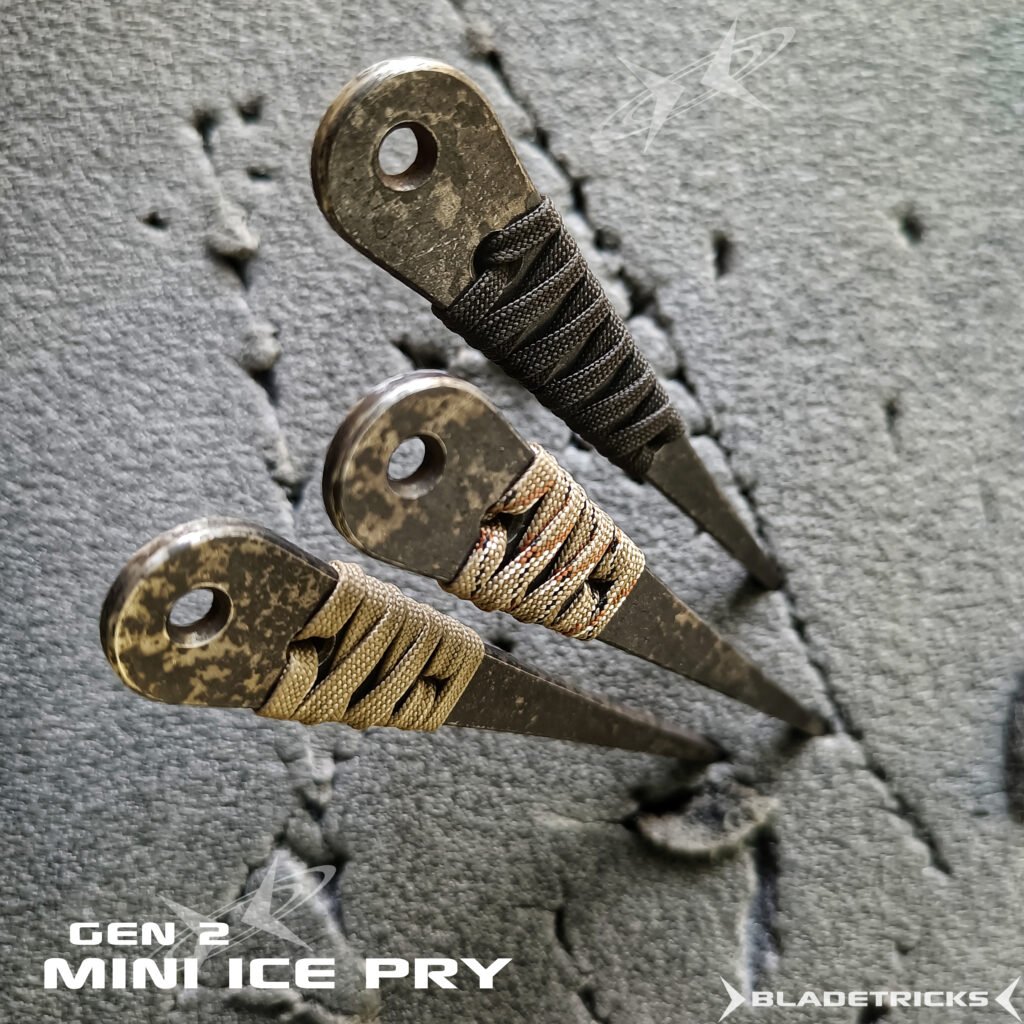 Cord wraped edc prybars