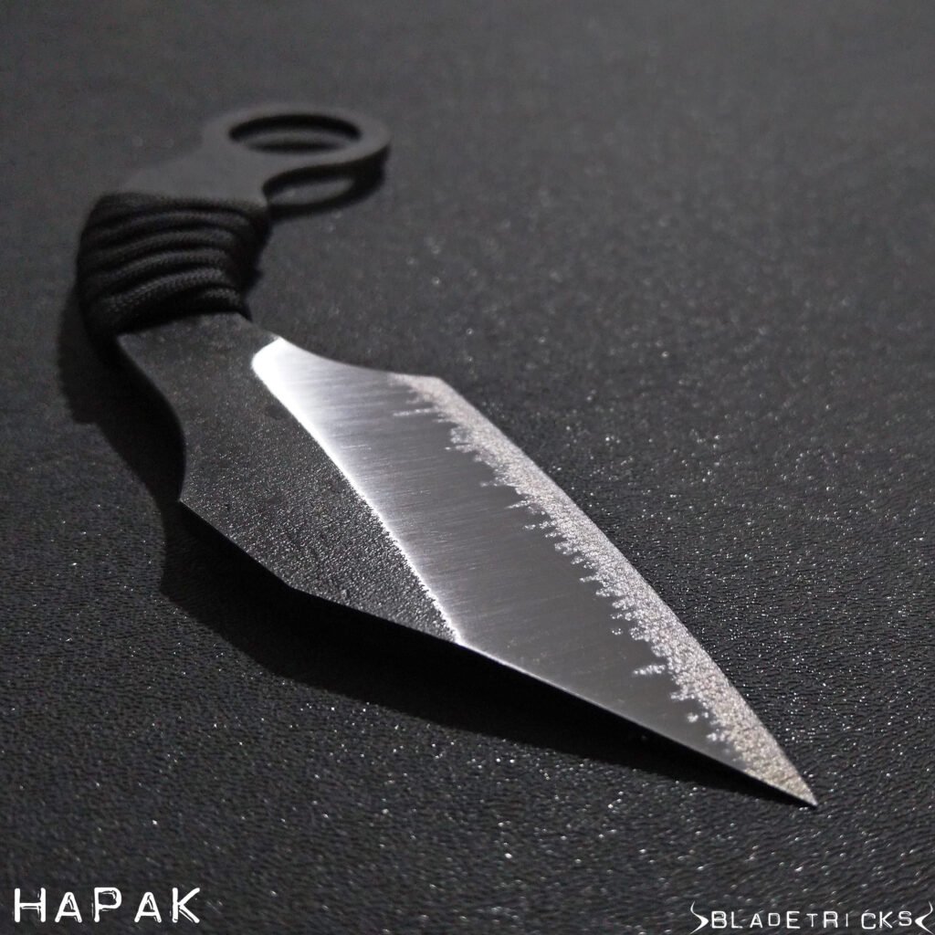 The HAPAK: A Karambit Built for the Home Front Command 3 Tungsten Carbide on a 4340 Alloy Steel Blade