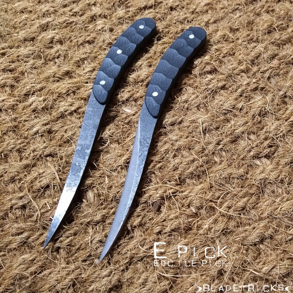 Tactical Icepick Design: The Bladetricks Approach to Simplicity and Performance 4 Bladetricks Epick Pikal Knife and tactical icepick