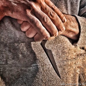 Bladetricks Fratello Pikal Knife Blade Detail