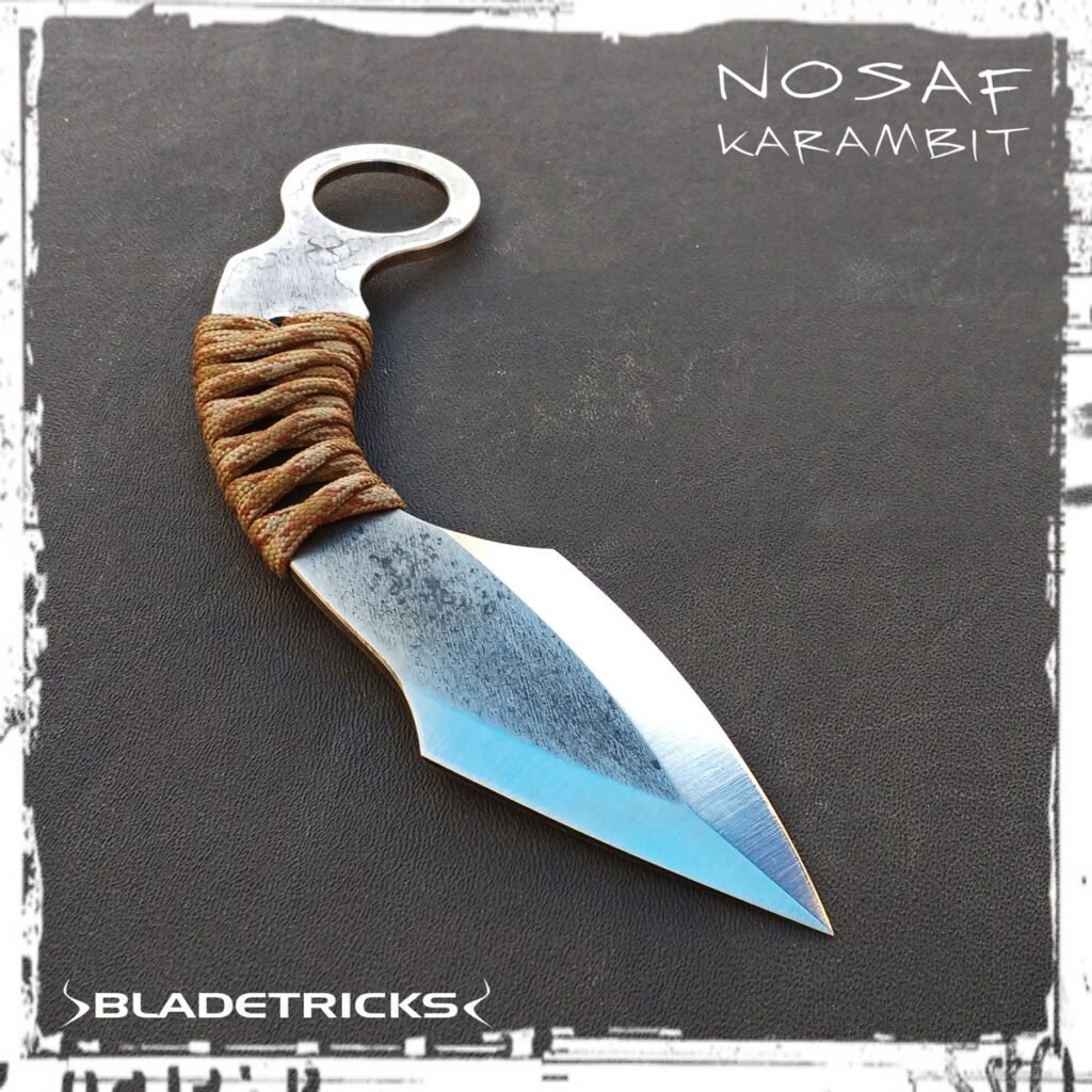 Bladetricks Nosaf Karambit cord wrapped