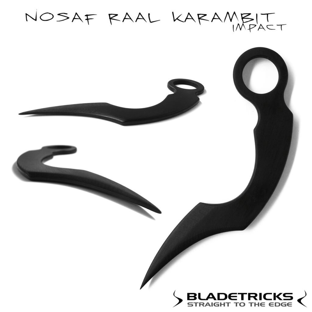 Bladetricks Nosaf Raal Karambit Black G10 Impact Version