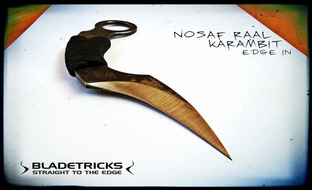 Bladetricks Nosaf Raal Karambit Reverse Grip Edge In RGEI Version