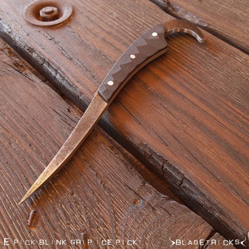 Tactical Icepick Design: The Bladetricks Approach to Simplicity and Performance 17 Epick Blink Grip Fast Draw Icepick