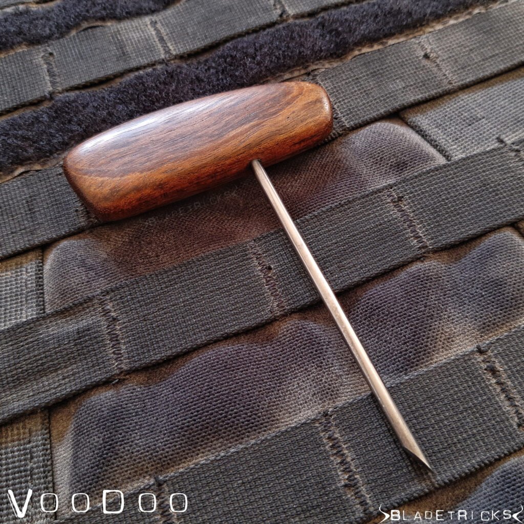 Tactical Icepick Design: The Bladetricks Approach to Simplicity and Performance 12 Tactical EDC ice pick Bladetricks Voodoo push dagger