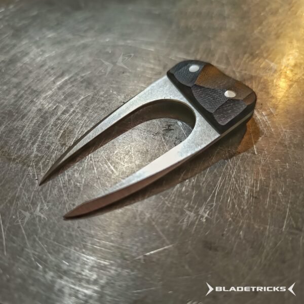 Bladetricks Titanium Pitch Fork G10 handle