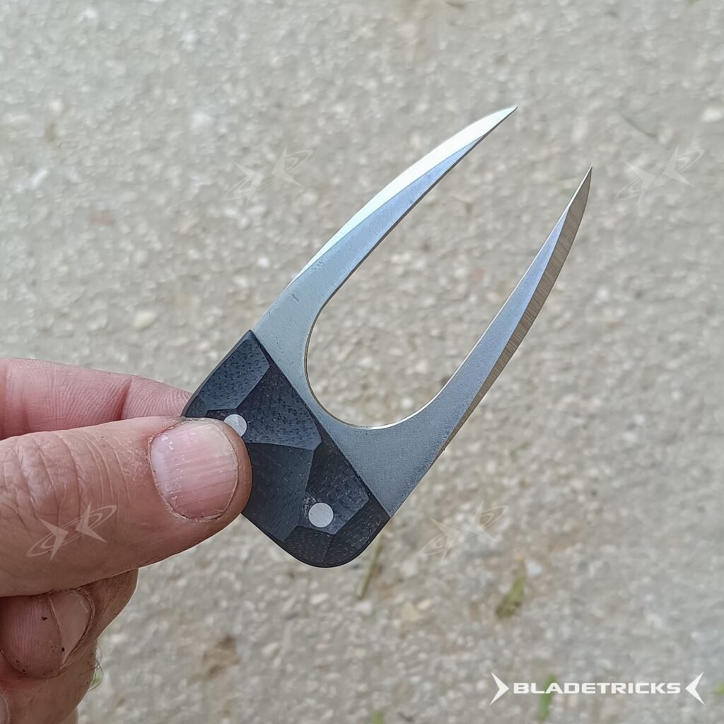 Knife maker AN Nash Custom SD Pitch Fork